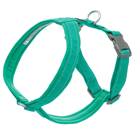 Hurtta Casual Eco Y - Harness Peacock - guard harness for dogs made from recycled materials - 90 - 100