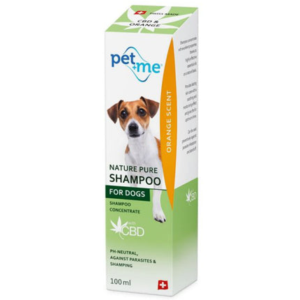 Pet+Me Nature Pure Shampoo Scent - natural dog shampoo based on oils, orange fragrance, concentrate 1:5