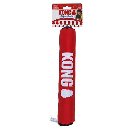 KONG Signature Stick - safe fetch toy for dogs, squeaks, crinkles, rattles