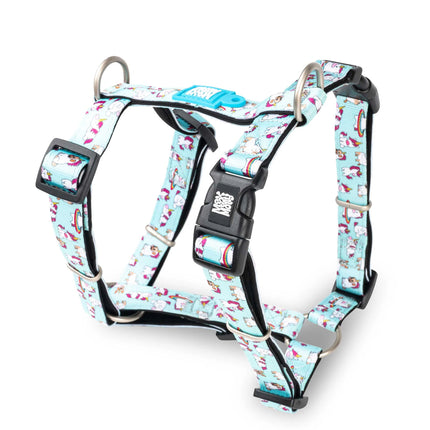 Max&Molly H - Unicorn Harness - colorful adjustable harness for dogs and puppies