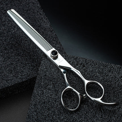 Jargem Blenders - elegant single-sided thinning shears with a decorative screw in color - 56 teeth