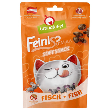 GranataPet FeiniSchmaus Set 3x - Soft Treats for Cats, Mix of 3 Flavors