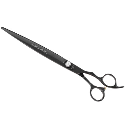 Geib Black Pearl Straight Scissors - professional straight scissors made of cobalt steel