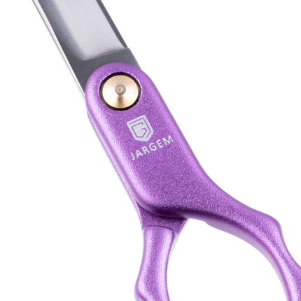 Jargem Asian Style Light Curved Scissors - very lightweight, curved scissors for Korean-style grooming