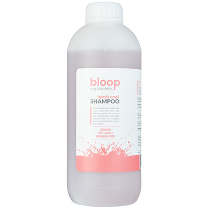 Bloop Harsh Coat Shampoo - shampoo for rough-coated breeds, nourishes and provides the right texture, concentrate 1:10