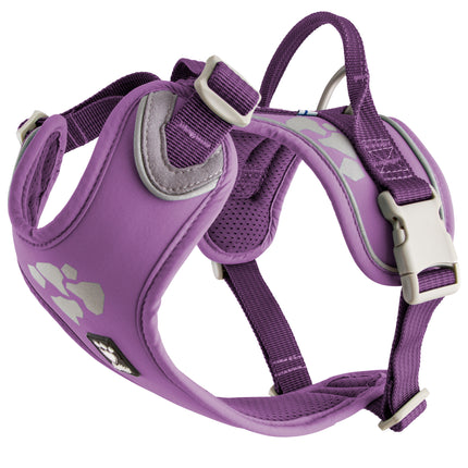 Hurtta Weekend Warrior Harness Currant - harness for active dogs - 100 - 120cm