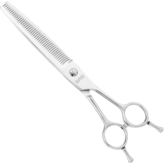 Ehaso Revolution Thinning - professional single-sided thinning shears, best Japanese steel, 44 teeth