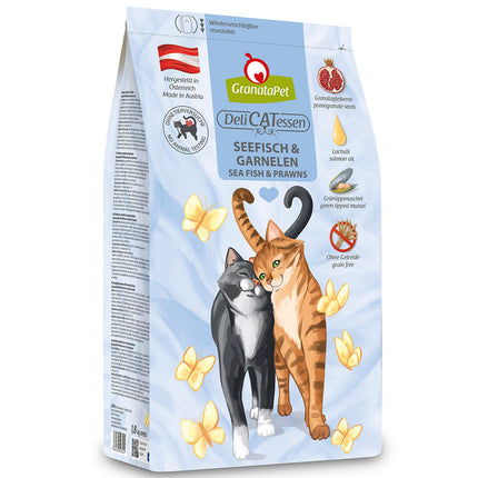 GranataPet DeliCatessen Sea Fish & Prawn - grain-free cat food, fish and prawns