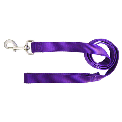 Hamilton Single Thick Leash Short - nylon leash for medium and large breed dogs, width length 122cm