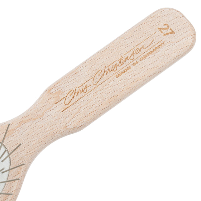 Chris Christensen Oval Pin Brush - professional, lightweight brush made of natural beech wood