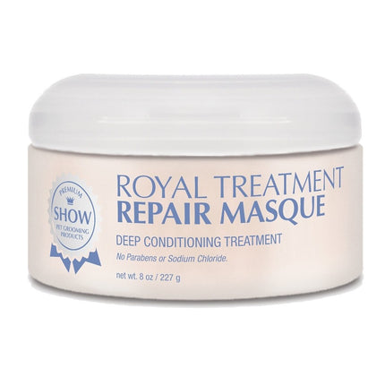 Show Premium Royal Treatment Repair Masque - intensely moisturizing and regenerating mask for dry hair with Moroccan argan oil