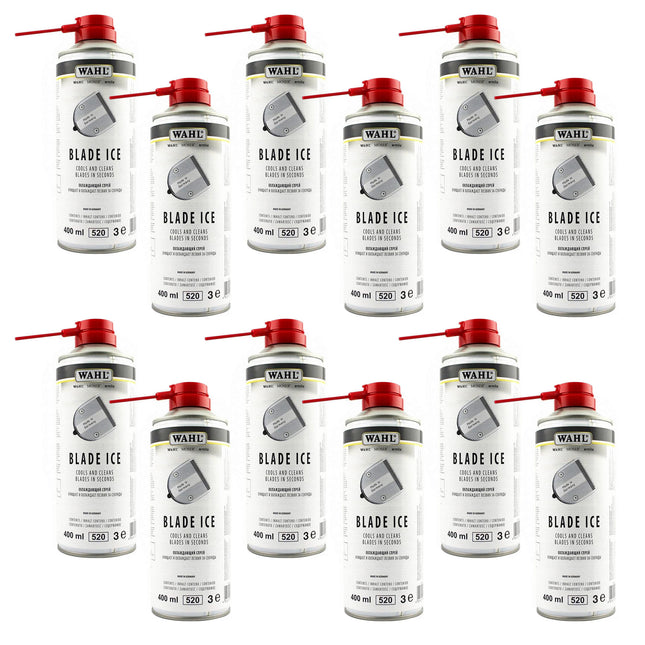 Wahl Blade Ice Spray 4-in-1 - preparation for cooling, cleaning, lubricating, and protecting blades - Set