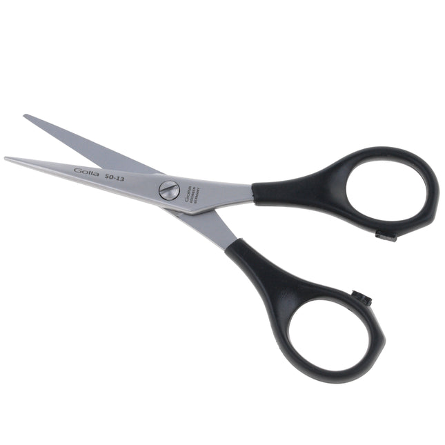 Gotta Solingen Eco Scissors - straight, with a single-sided micro-grind and plastic handle