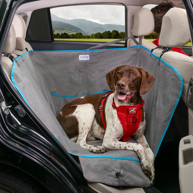 Kurgo Wander Half Hammock - dog car seat cover for half of the back seat