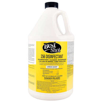 Best Shot 256 Disinfectant Lemon - concentrated cleaning and disinfecting liquid with a lemon scent