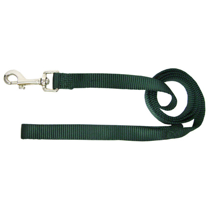 Hamilton Single Thick Leash Short - nylon leash for medium breed dogs, width 122cm