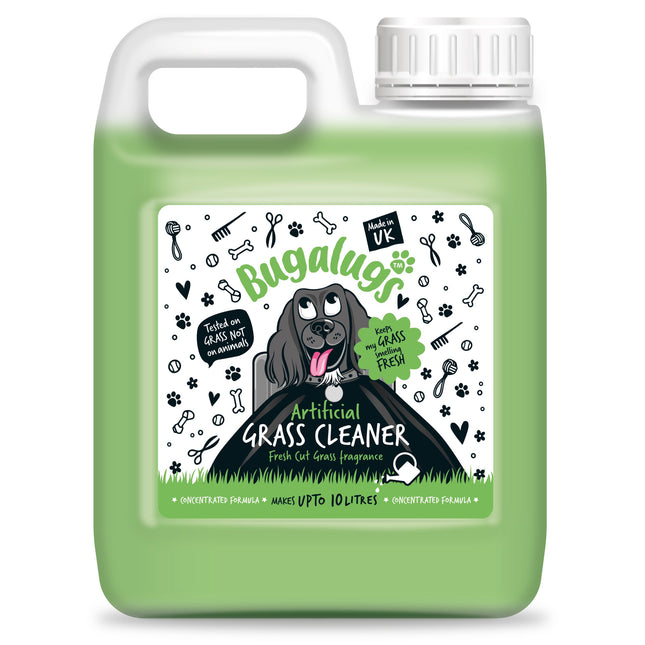 Bugalugs Grass Cleaner Cut Grass - surface cleaning and disinfecting liquid, fresh cut grass scent, concentrate 1:10