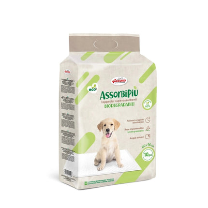 Record AssorbiPiu Biodegradable 10 pcs - biodegradable training pads for dogs