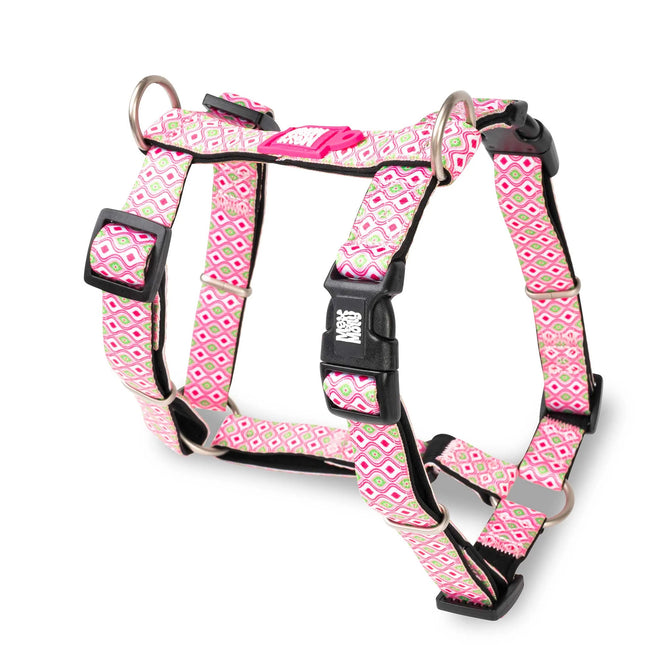 Max&Molly H - Retro Harness - colorful harness for dogs and puppies, adjustable