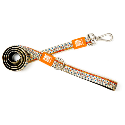 Max&Molly Short Leash Ethnic - colorful urban leash for dogs, ethnic pattern, 120cm