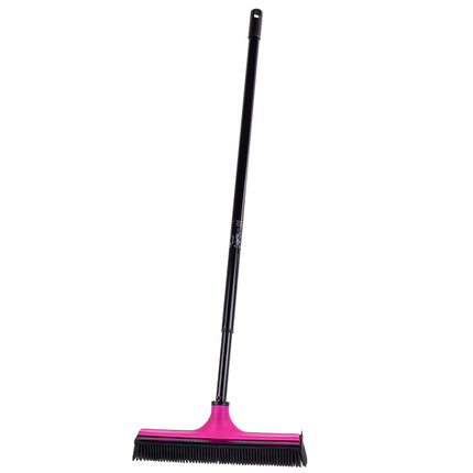 V7 - revolutionary rubber broom + telescopic handle