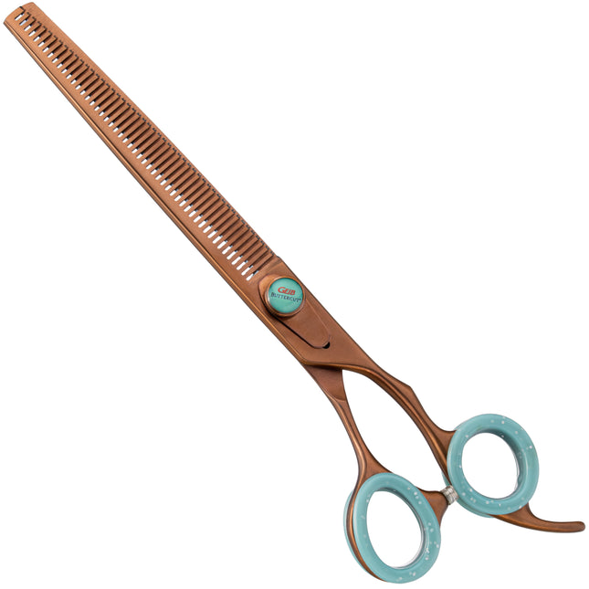 Geib Entree Gold Thinner Scissors - professional single-sided thinning shears made from Japanese steel, 50 teeth