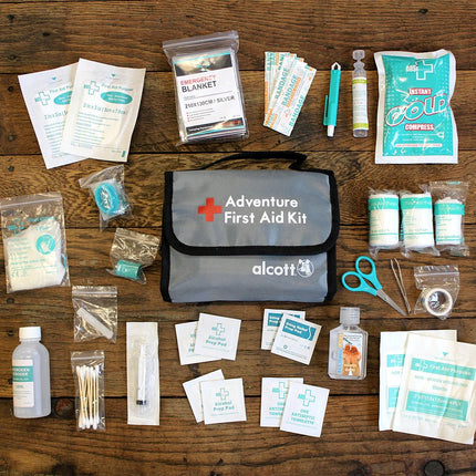 Alcott Adventure First Aid Kit - first aid kit for dogs and cats, 47 pieces