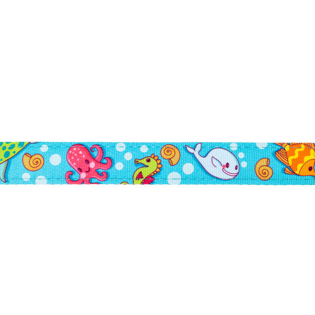 Max&Molly GOTCHA! Smart ID Cat Collar Ocean - colorful collar for cats with a smart Tag pendant