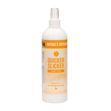 Nature's Specialties Quicker Slicker Spray - detangling conditioner for dogs and cats