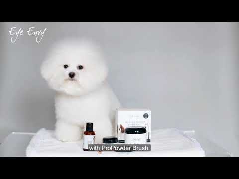 Eye Envy Starter Kit Small Brush - stain removal cosmetic kit for small and medium dogs.