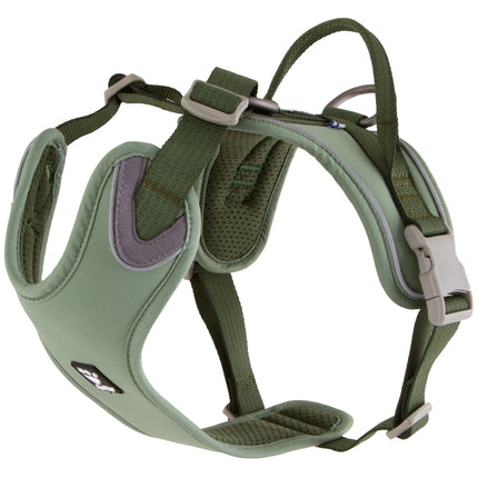 Hurtta Weekend Warrior Harness Eco Hedge - recycled harness for active dogs - 45 - 60cm