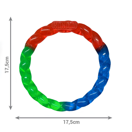 KONG Twistz Ring - durable floating ring for dogs