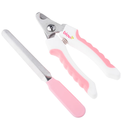 Blovi Nail Clipper And File Small - small clippers and file for dogs, cats, and small animals, for nails