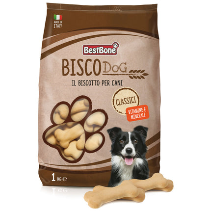 Best Bisco Dog Classics - delicious vanilla treats for dogs - Weight: