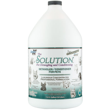 Double K The Solution - detangling conditioner for dogs, cats, and horses, concentrate