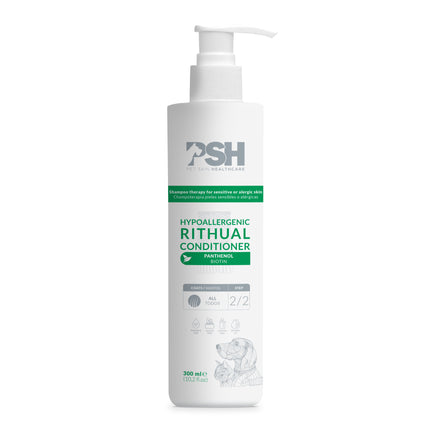 PSH Hypoallergenic Rithual Conditioner - dermatological conditioner for sensitive dog skin