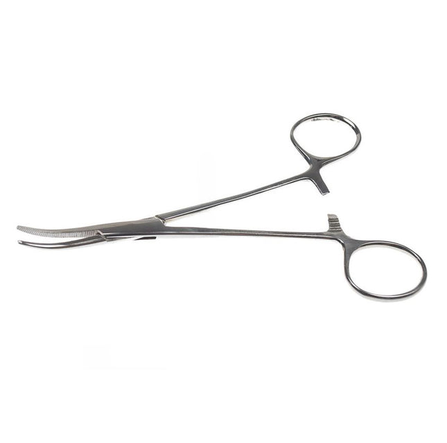 Miranda Ear Forceps - curved tweezers for removing hair from a dog's ears