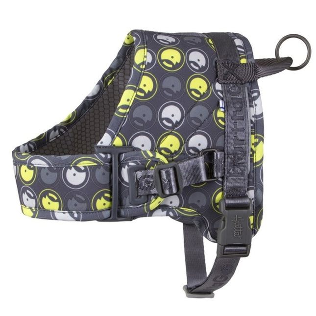 Hurtta Go Harness Storm 35 - 45cm - comfortable harness with handle, perfect for long walks