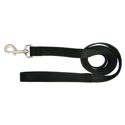 Hamilton Single Thick Leash Long - nylon leash for medium and large breed dogs, width 25mm, length