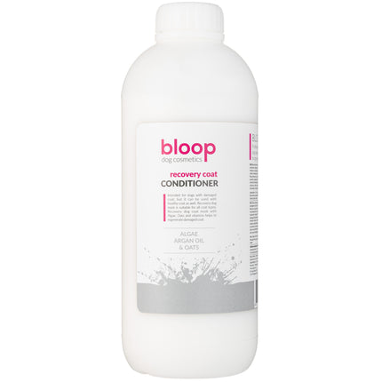 Bloop Recovery Coat Conditioner - regenerating conditioner for dogs with algae, argan oil, and oat seed extract