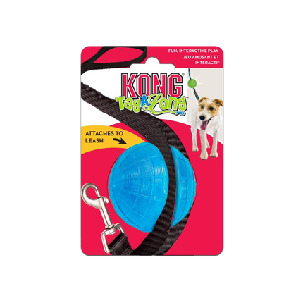 KONG TagALong Ball M - Dog Ball Attachments for Leashes