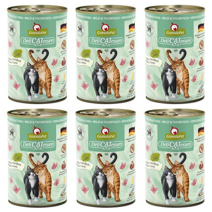 GranataPet DeliCatessen Venison & Tuna - grain-free wet food for cats, venison and tuna