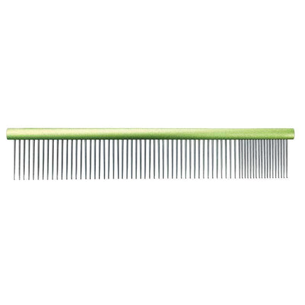 Groom Professional Metal Comb - Mixed Tooth Spacing 80/20