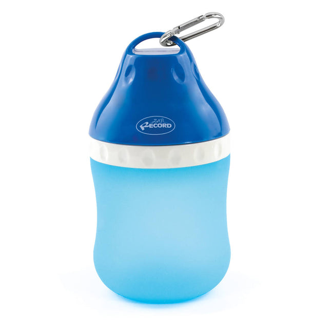 Record Bubble - portable water bottle, drinking fountain for dogs