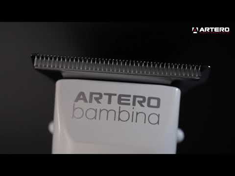 Artero Bambina - handy finishing clipper, cordless with blade and a set of attachments