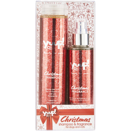 Yuup! Christmas Edition - set of holiday cosmetics with gingerbread scent, shampoo + perfume