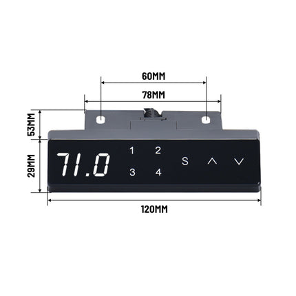 Grooming Table Control Panel - Display / Control Panel for Blovi Comfort Lumix Table