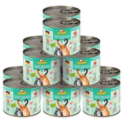 GranataPet DeliCatessen Venison & Tuna - grain-free wet food for cats, venison and tuna