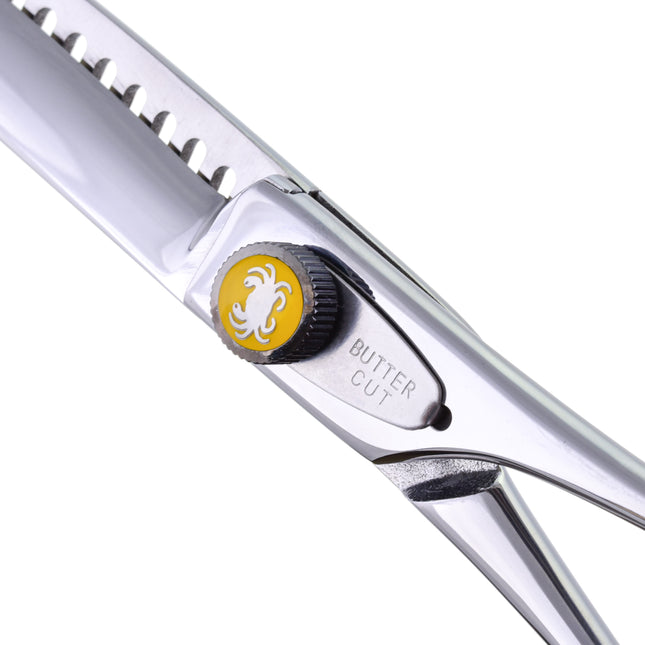 Geib Crab Level 2 Chunker - professional single-sided thinning shears made of Japanese stainless steel, 19 teeth