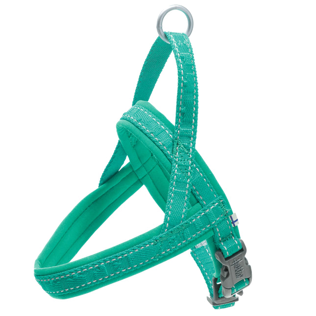 Hurtta Casual Eco Harness Peacock - Norwegian harness for dogs made from recycled materials - 45 - 55